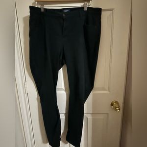 Old Navy Boyfriend dark green pant